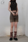 Vitelli leg cover FW22_LFT_002 gray coffee